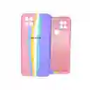 Silicone Case Para Oppo A15 4g Arcoiris