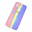 Silicone Case Para Oppo A15 4g Arcoiris