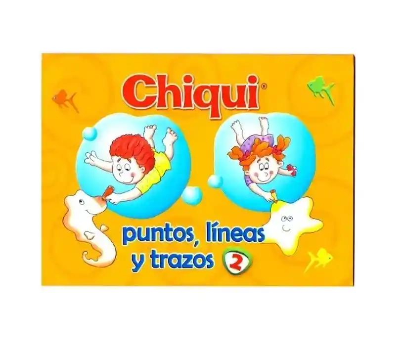 Chiqui Puntos Lineas Y Trazos 2 Preescolar 96 Paginas Nika