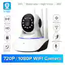 Camara Robotica Inalambrica Wifi Inteligente Bebe 3 Antenas V380