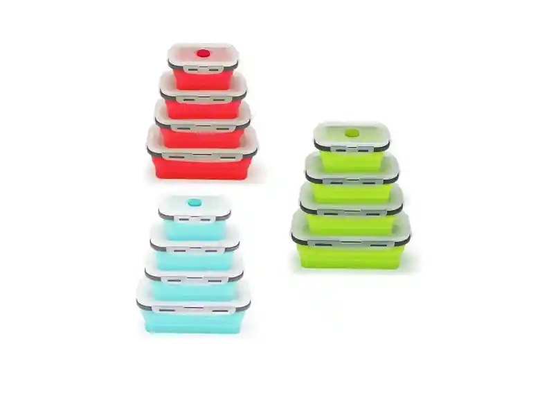 Set Recipientes Expandible X 4 Piezas