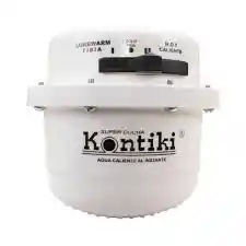 Ducha Electrica Con Selector Manual De Temperatura Blanca 120v Kontiki