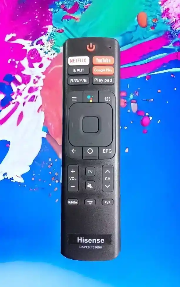 Control Remoto Hisense Android Smart Tv Erf3169h (sin Comando De Voz)