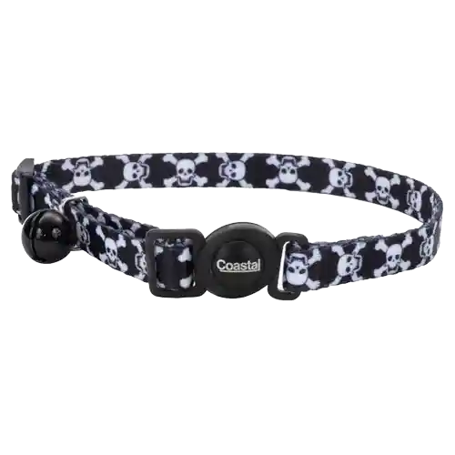 Coastal Collar Gato Fashion Pirata Negro