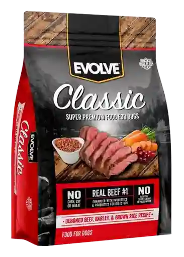 Evolve Dog Classic Beef (carne) X 28 Lb - 12.7 Kg