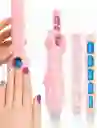 Máquina De Arte De Uñas Para Niños Con 14 Pegatinas De Uñas