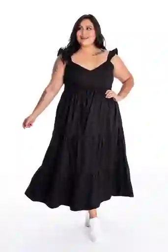 Vestido Adela Negro T14