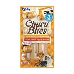 Inaba Cat Snack Churu Bites Pollo Wraps 3 Piezas - Atun 30 Gr