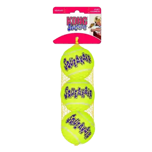 Kong Perro Squeak Air Pelota X-small X3