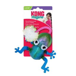 Kong Gato Juguete Flingaroo Frog - Sapo