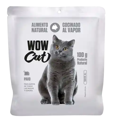 Wowcan Gato Dieta Pavo X 100gr