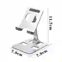 Soporte Base Para Celular Tablet Escritorio Ajustable Blanco