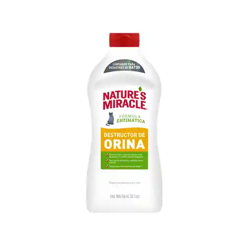 Nature Miracle Gato Destructor De Orines 32 Oz