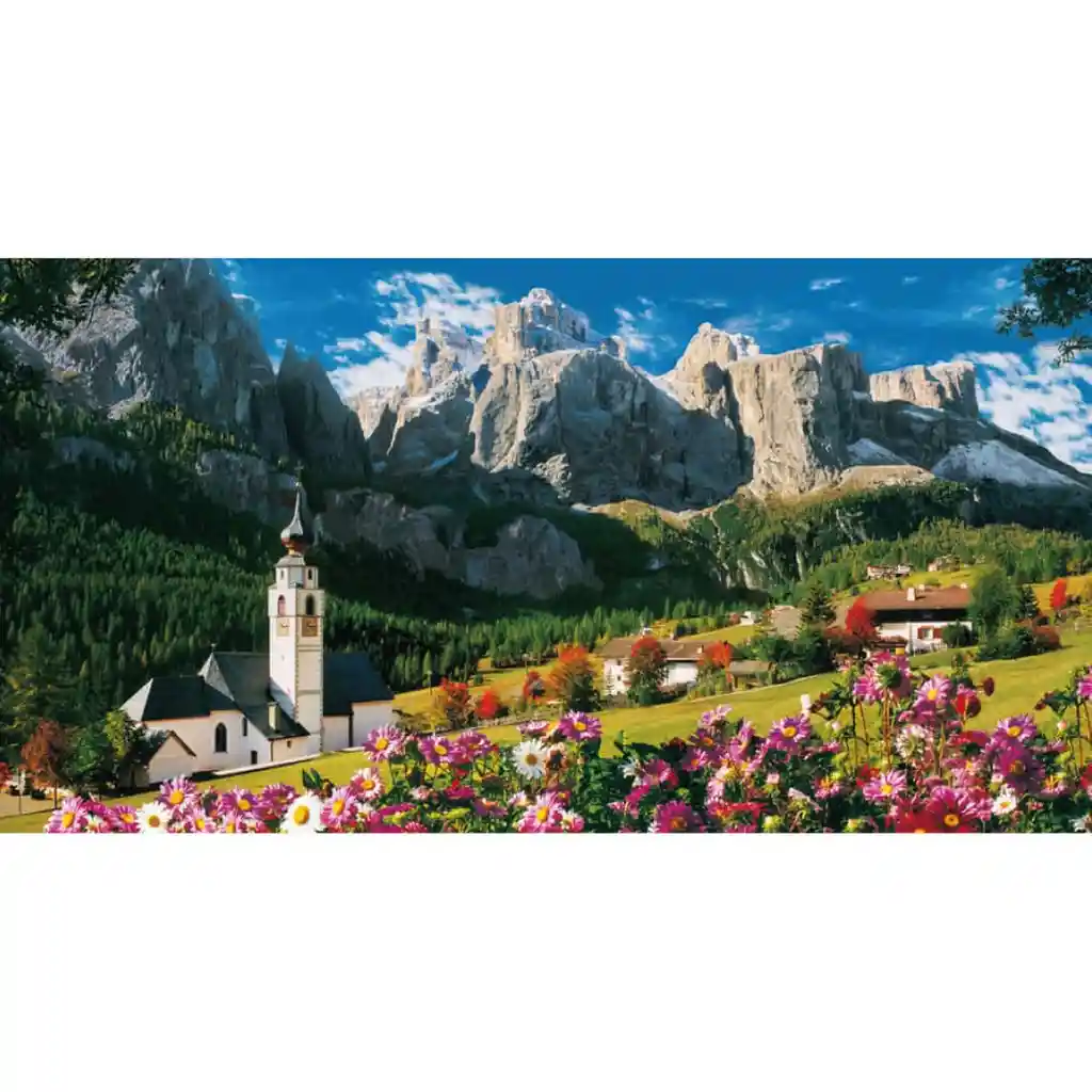 Rompecabezas Adulto 13200 Piezas Montañas Dolomitas Italia