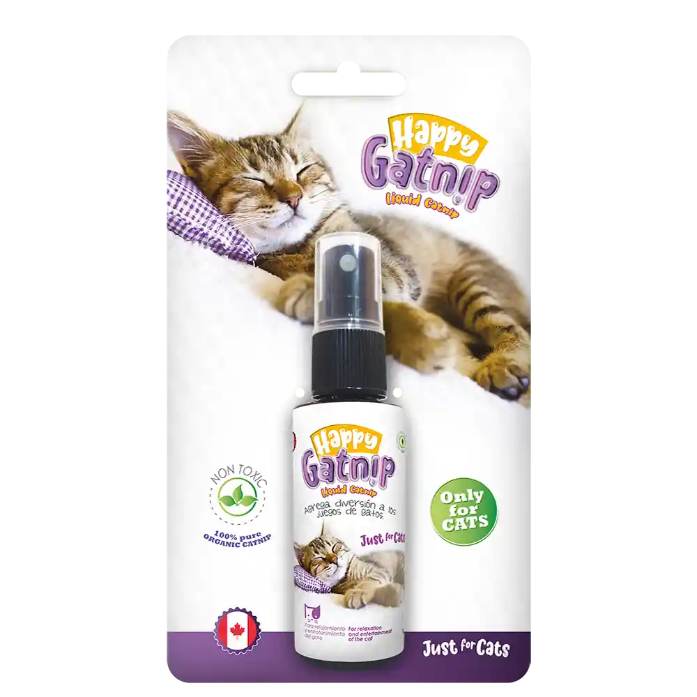 Happy Gatnip Spray X 46 Ml (hierba Gatuna)