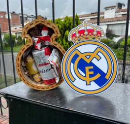 Regalo Caja Escudo Real Madrid