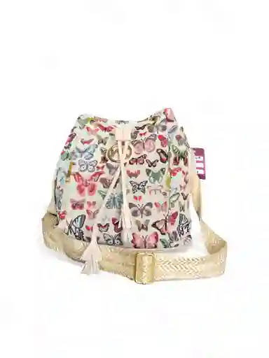 Bolso Tula Artesanal Mujer Cartera Dama Mariposas