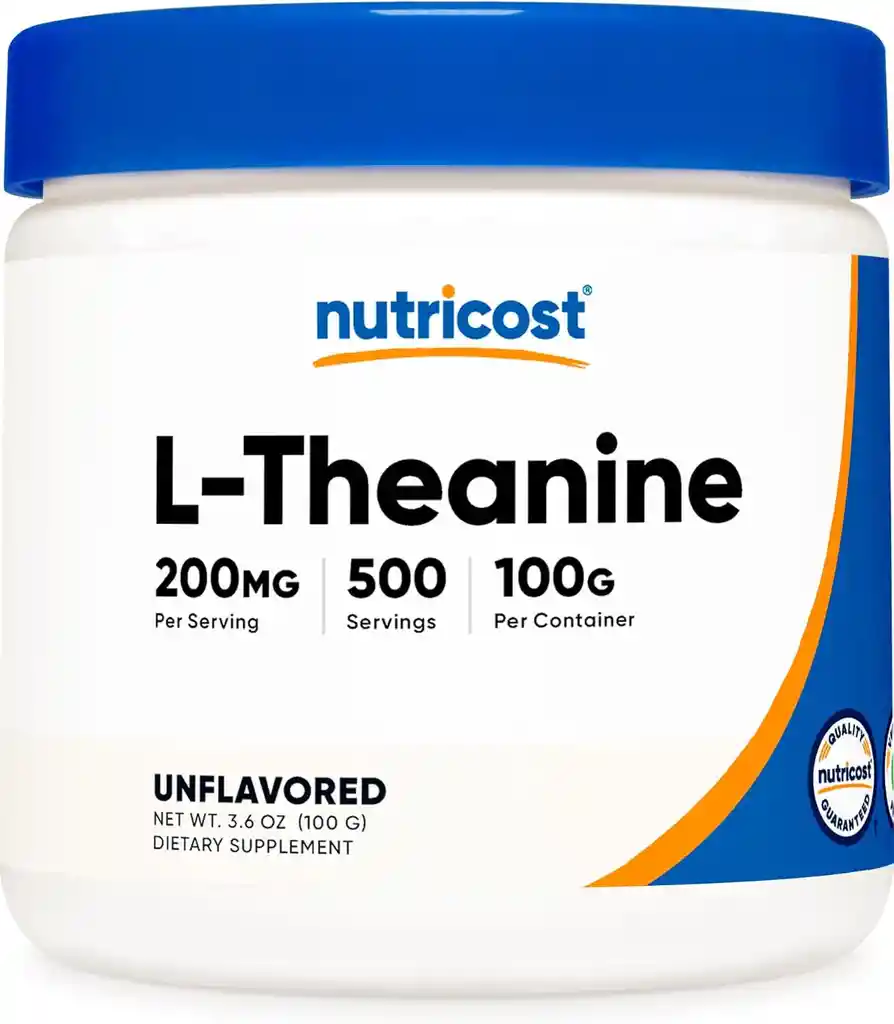 Nutricost L-theanine 200mg Sin Sabor 100g