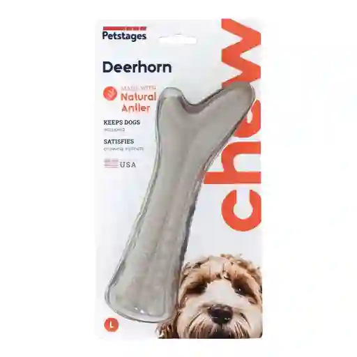 Petstages Perro Deerhorn Large