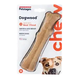 Petstages Perro Doogwood Palo Madera Large