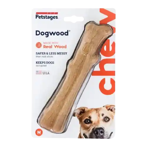 Petstages Perro Doogwood Palo Madera Large