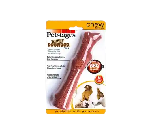 Petstages Perro Doogwood Palo Madera Medium