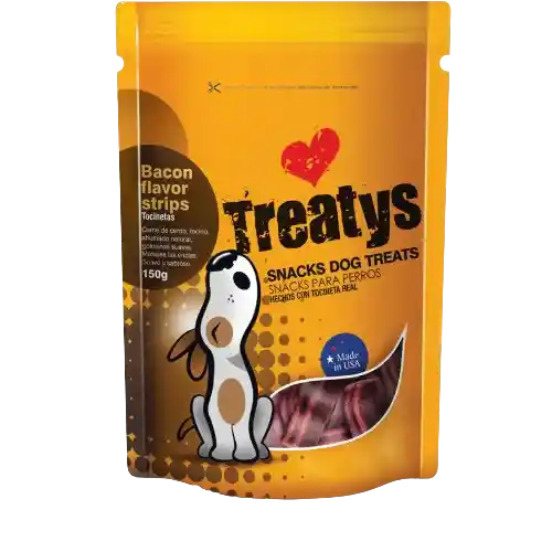 Treatys Bacon Flavor (tocineta) X 200gr   (amarillo)