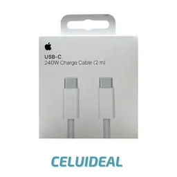 Cable Cargador Iphone Original 240w Usb-c 2 Metros Compatible Con Iphone 15/ 15 Pro/ 15 Pro Max/16/16 Pro/16 Pro Max/macbook/ipad