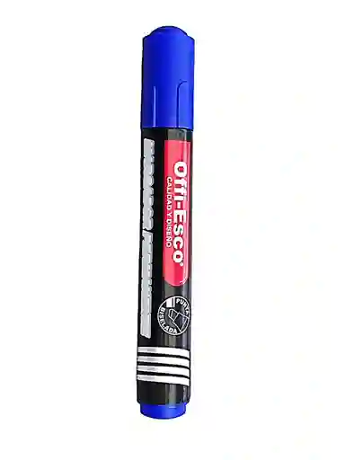 Marcador Permanente Offi-esco Oe-522 Azul