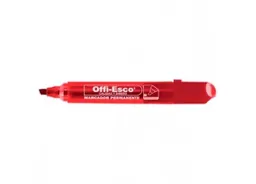 Marcador Permanente Offi-esco Oe-520 Rojo