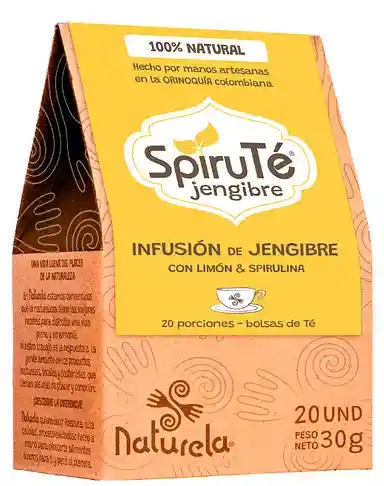 Spirute Naturela Infusion Jengibre Limon 30g