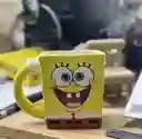 Mug Pocillo 3d Bob Esponja