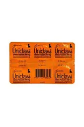 Uniclav 500 Mg X 5 Tabletas