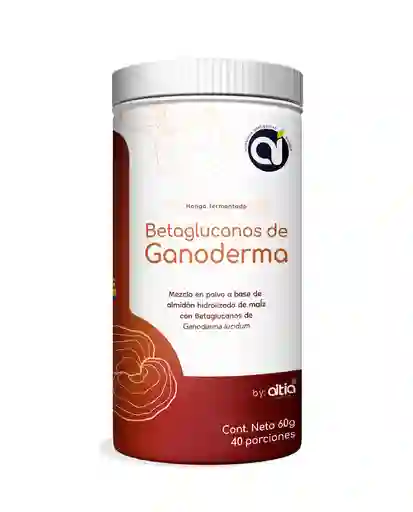 Betaglucanos Ganoderma Alimentos Inteligentes 60 Gr