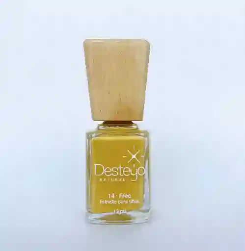 Esmalte 10 Free Desteyo Natural Polen (amarillo Quemado