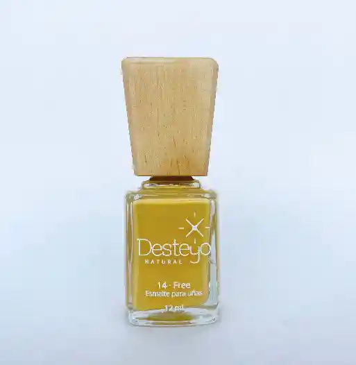 Esmalte 10 Free Desteyo Natural Polen (amarillo Quemado