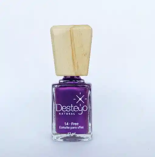 Esmaltes 10 Free Desteyo Natural Amatista