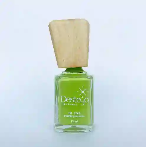 Esmaltes 10 Free Desteyo Natural Limon Verde