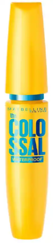 Maybelline Pestañina Colossal Con Colágeno A Prueba De Agua Negra