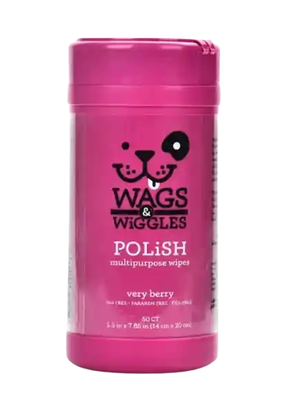 Wags Wiggles Pañitos Polish Cereza X 100 Und