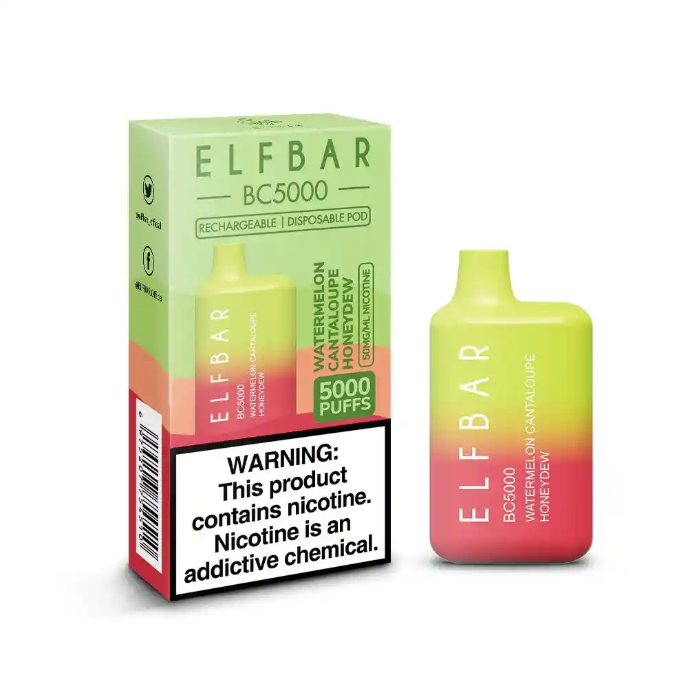 Elf Bar Bc 5.000, Watermelon Cantaloupe Honeydew