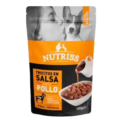 Nutriss Perros Adult Sachet Trocitos En Salsa Sabor A Pollo X 100 Grnutriss Perros Adult Sachet Trocitos En Salsa Sabor A Pollo X 100 Gr