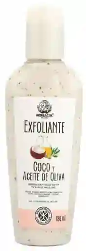 Exfoliante Coco Y Aceite De Oliva Herbacol 120ml