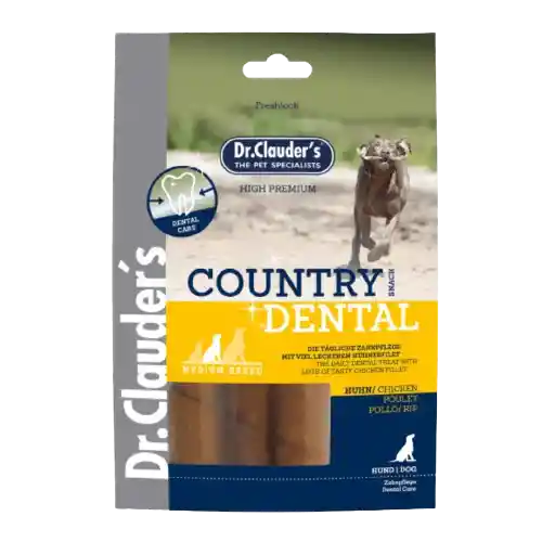 Dr. Clauders Country Dental (pollo Y Piel De Cerdo) X 120 Grs