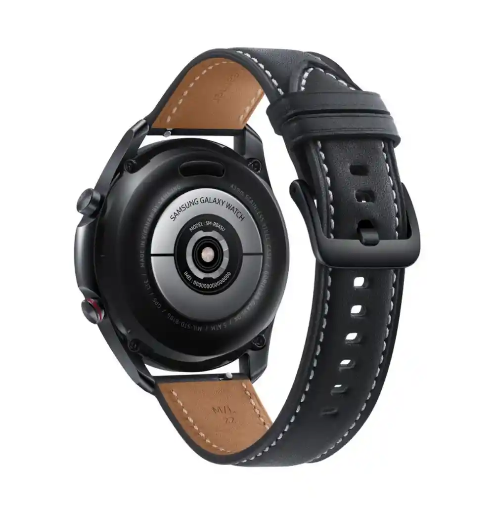 Reloj Inteligente Samsung Galaxy Watch 3 Lte 45mm Negro Con Monitoreo Avanzado De La Salud, Seguimiento De Fitness Y Batería De Larga Duración Renewed