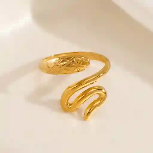 Anillo Serpiente Acero Inoxidable