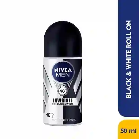 Desodorante Nivea Roll On Invisble Black And White