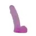 Mini Dildo Masturbador Realista Con Testículos Y Ventosa 11.5 Cm Levi