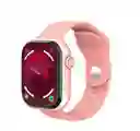 Reloj Inteligente Smartwatch X10 Pro + 2 Correas Rosa Oro Carga Inalambrica