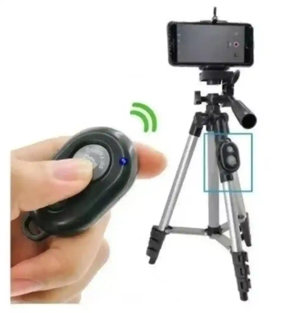 Tripode 3888 Para Camara Y Celular Con Control Bluetooth